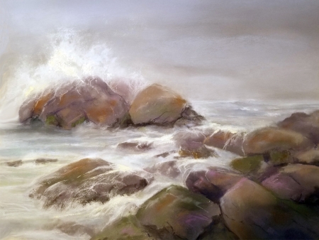 Ocean's Edge by artist Pamela Brocato